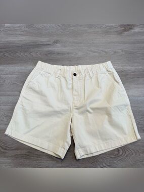 BearBottom Shorts Men XL Tan Stretch Chino Casual 7" Outdoor Hike Elastic Beach